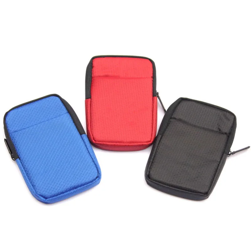 Mobile hard disk bag 2.5 inch shockproof External Carrying Travel Case HDD SSD Storage Pouch Bag For Seagate WD 1TB 2TB Drives