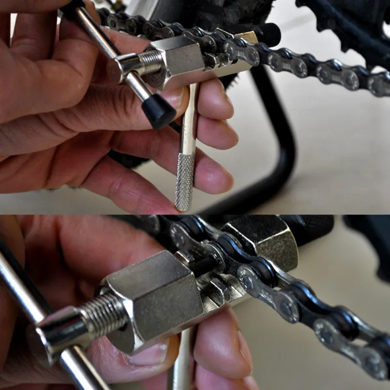 

Outdoor Cycling Bicycle Chain Rivet Repair Tools Breaker Splitter Universal Repair Chain Cutter Link Remover Replace durable