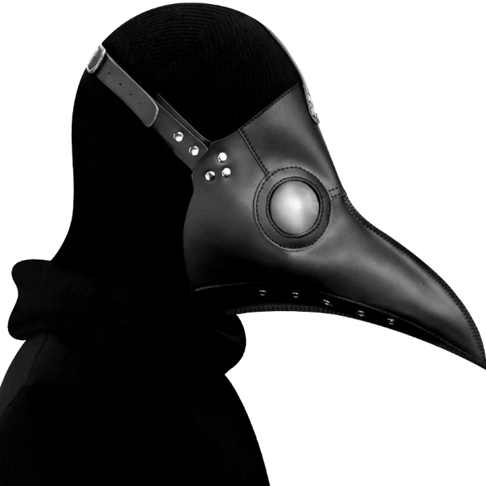 Reuseable Face protection mask anti splash spray Fashion creative protective dust Halloween Beak doctor masks | Безопасность и