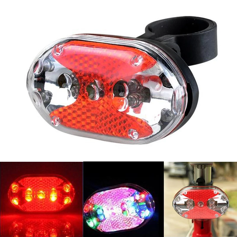 Bike Light LED Taillight Rear Tail Safety Warning Cycling Portable Flash Super Bright | Спорт и развлечения