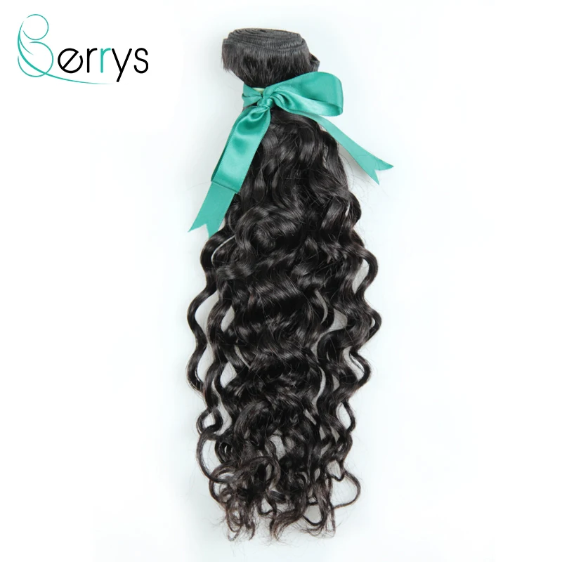 Перуанские волнистые пучки Berryshair 1/3/4 шт. 100 г 100% человеческие волосы для