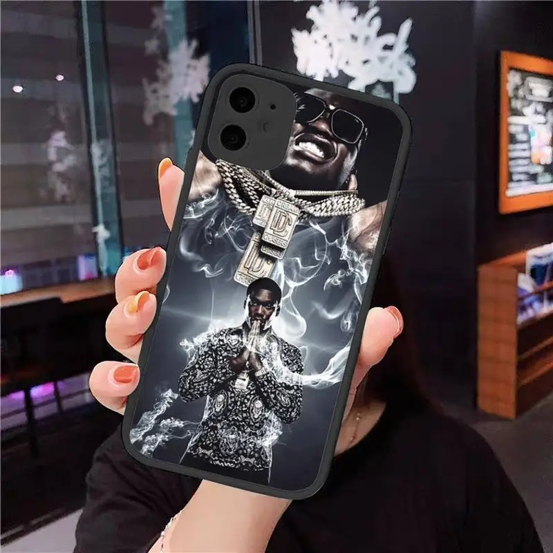 

Hip-hop rapper Meek Mill Phone Cases Matte Transparent for iPhone 7 8 11 12 s mini pro X XS XR MAX Plus Soft Silicone shell