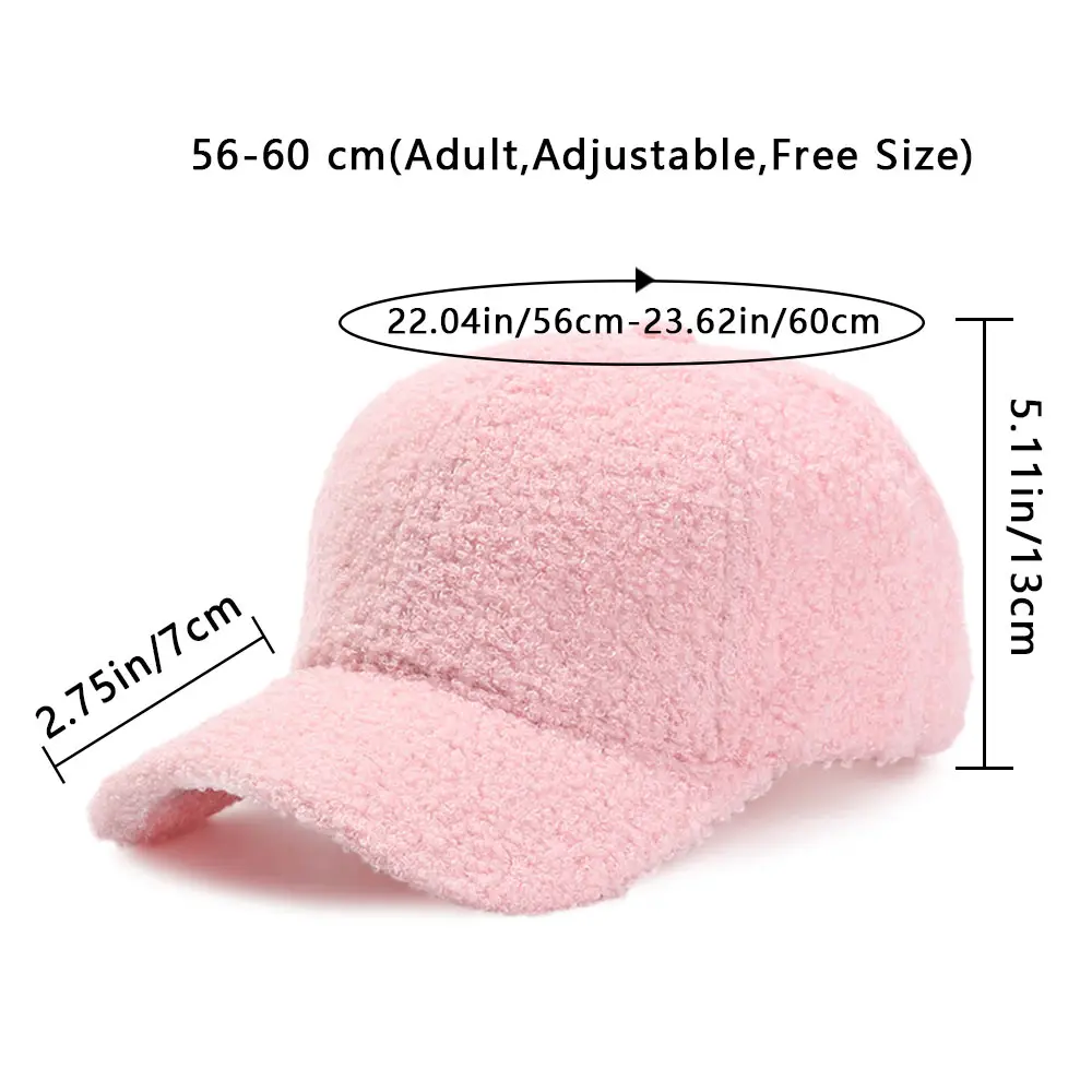 Бейсболка женская однотонная регулируемая в стиле хип-хоп 56-60 см | Аксессуары для