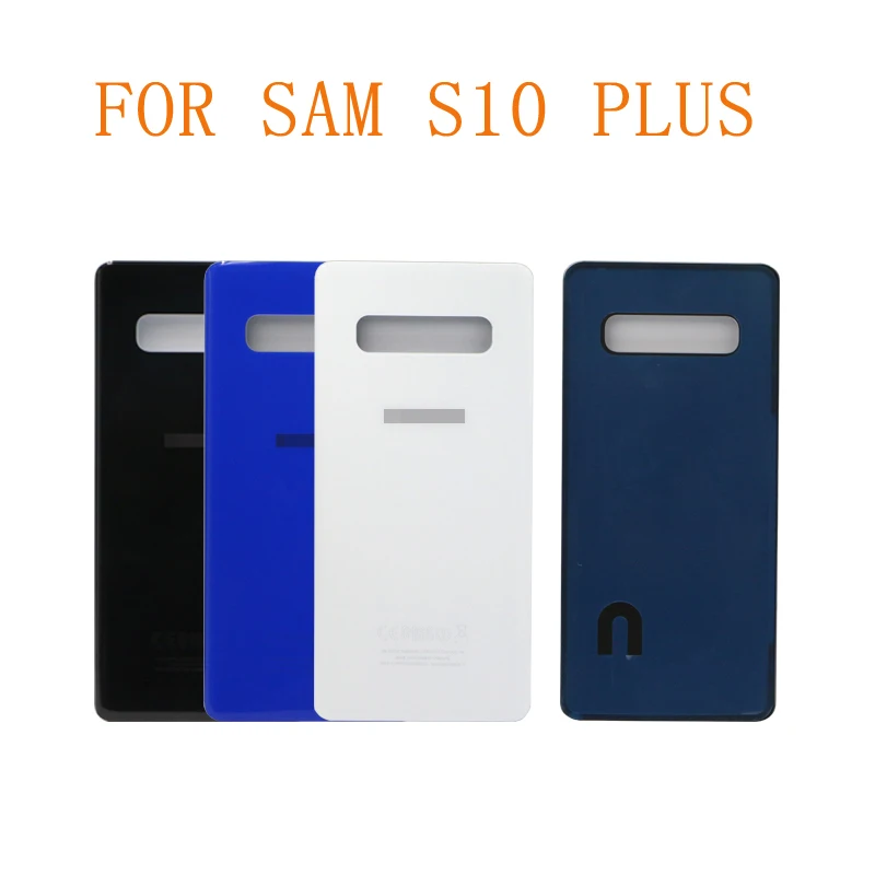 Electermi 10 шт. БЕСПЛАТНАЯ ДОСТАВКА S10 plus + задняя крышка корпуса батарея настоящая