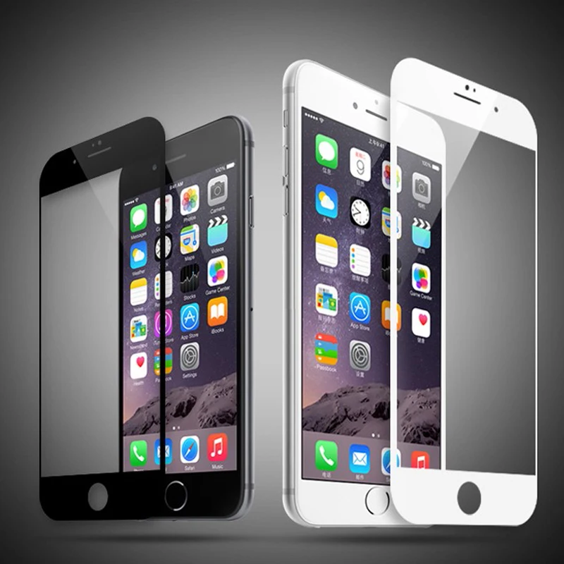 50 шт для IPHONE 12 Pro Max/XR/XS max/11 pro max 2.5D полная защита экрана из закаленного стекла 678