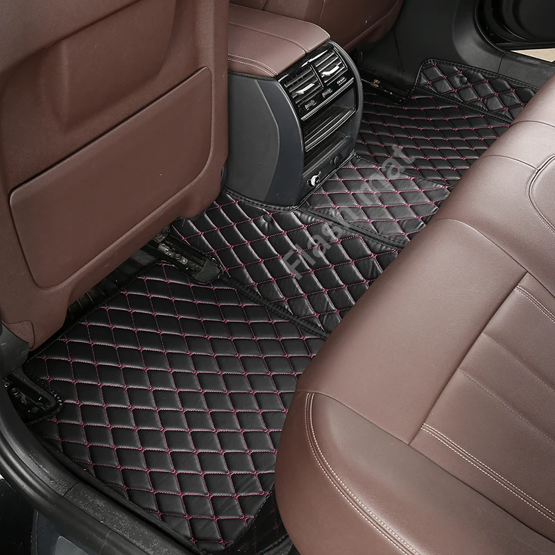 Кожаный коврик на заказ автомобильные напольные коврики для Chevrolet Corvette Tahoe Silverado