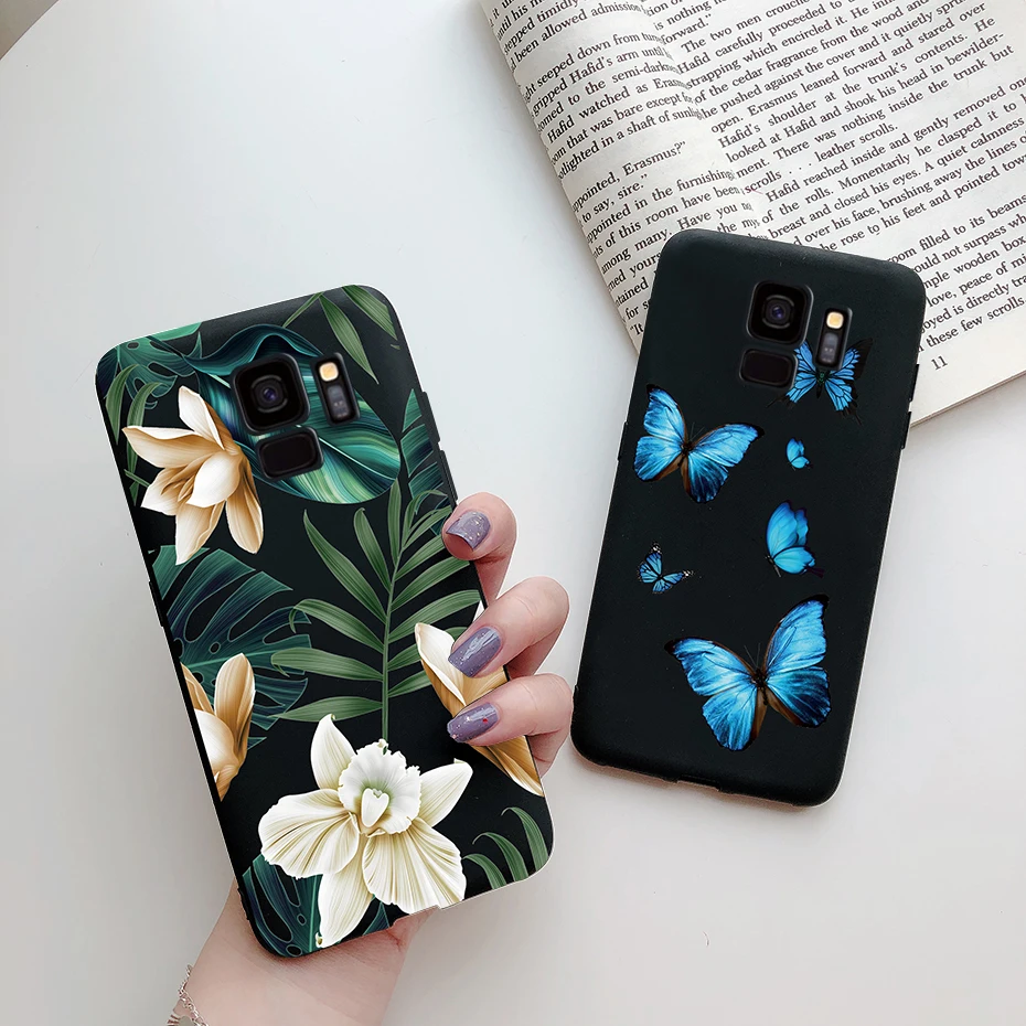 Модный милый силиконовый мультяшный чехол для телефона с маргаритками Samsung galaxy s9