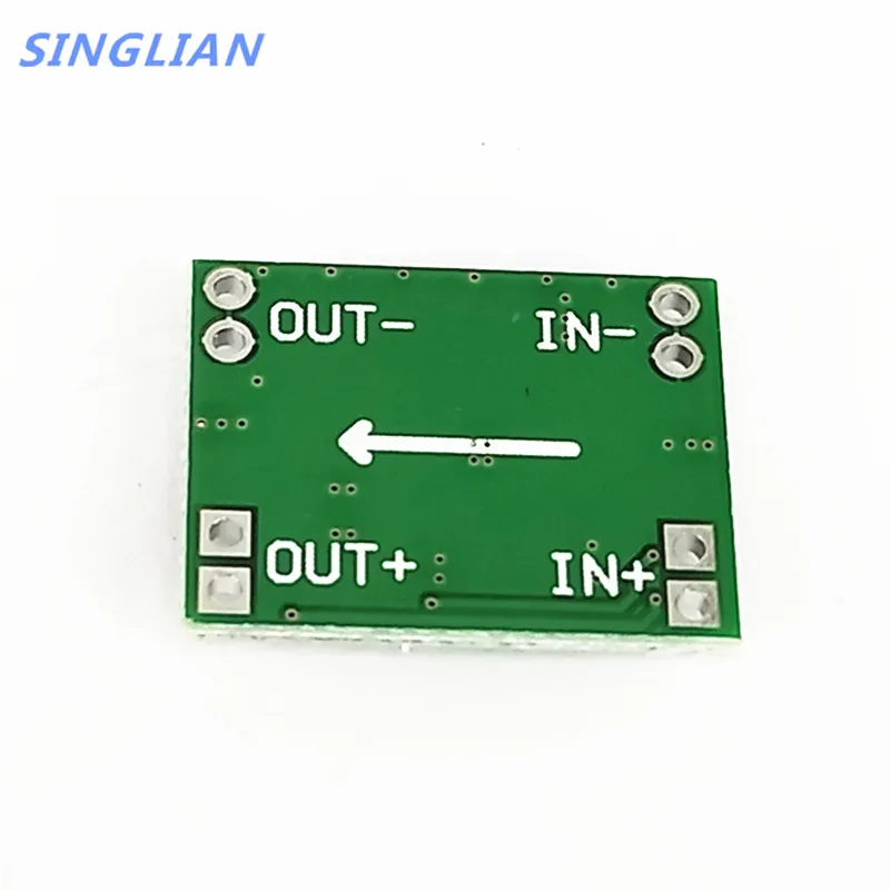 Ультра маленький объемный DC понижающий модуль питания 3A Регулируемый источник