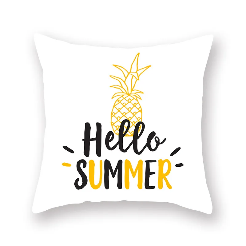 1 шт. 45*45 см желтый ананас декоративная наволочка для подушки дивана сделай сам