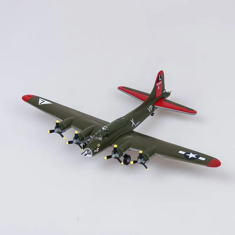 A 1/144 весы блоки 2-ой мировой войны, второй мировой войны военный самолет классический игрушечные бомбардировщики Boeing B17 Самолет B 17 моделей для детей-поклонников Коллекция подарков - Цвет: A