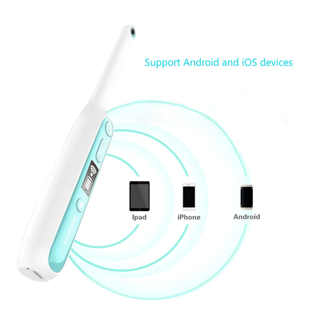 Профессиональная беспроводная стоматологическая камера HD с Wi-Fi фонарик 8