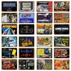 Игровой постер для видеоигр, украшение для дома в скандинавском современном стиле, популярный игровой постер, винтажные металлические знаки, Настенная Наклейка YM102