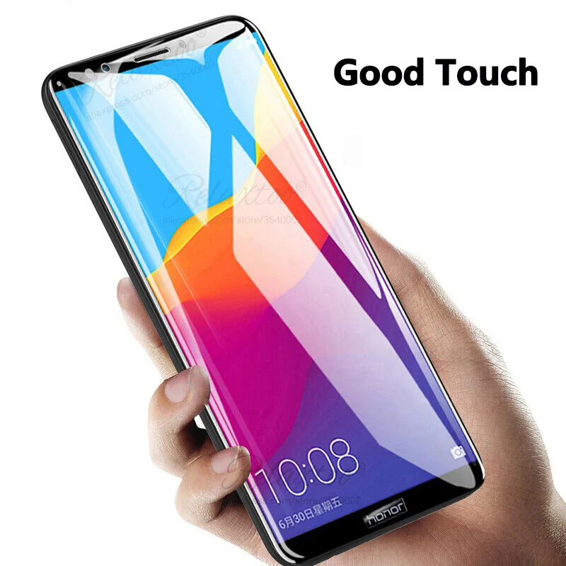 9D закаленное стекло для huawei honor 7a 7C pro Полное покрытие защита экрана honor 7x Передняя пленка на honer 7Apro 7C pro A7 C7 Стекло 9H