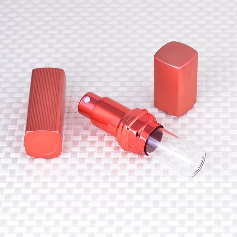 

New 2022 Portable Refillable Perfume Atomizer Bottle 12ml With Metal Spray Empty Perfume Case Cosmetic Container