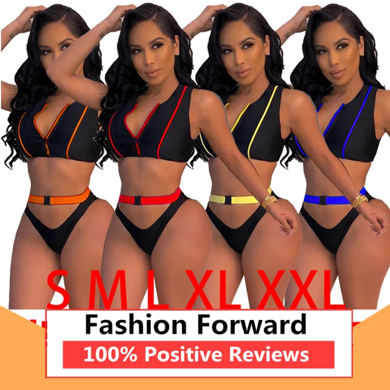 

L3262 New Hot Style Lace-up Sexy Triangle Split