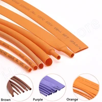 125meters %cf%861mm %cf%8650mm multicolor heat shrinkable tube 21 shrink polyethylene cable wire electrical sleeving