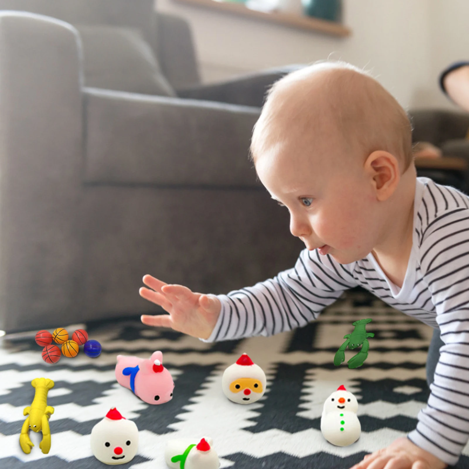 Juguetes sensoriales para aliviar el estr&eacute;s para ni&ntilde;os y adultos, Set de 50 Uds., para aliviar el estr&eacute;s-3