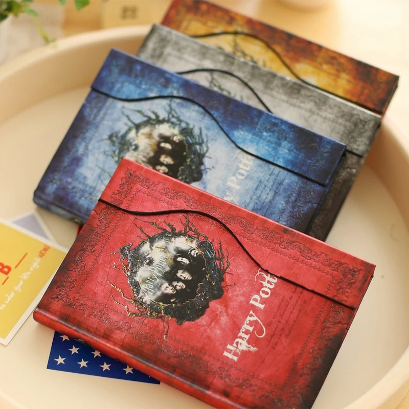 Ретро блокнот с жестким покрытием A6 Волшебная Книга Дневник путешественников 2019