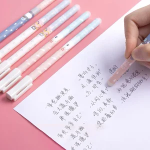 3 + 20Набор Kawaii алималы гелевая ручка Милая стираемая ручка новинка моющаяся волшебная ручка для детей GIS школьные офисные канцелярские принадлежности