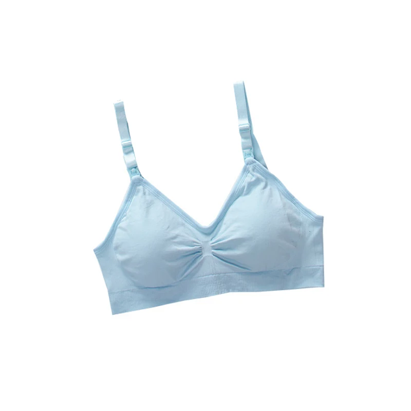 

Nursing Bra Mothers Clothing Detachable Cotton Breast Feeding Bra For Pregnant Women Breast Sleep Underwear Back