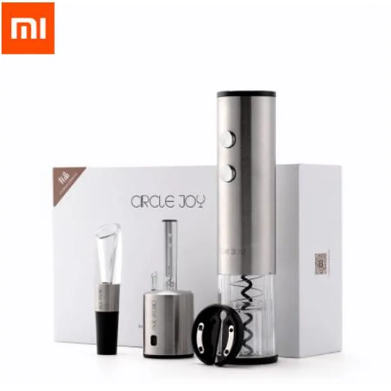Новый Xiaomi Circle Joy автоматический открывалка для бутылок красного вина круглая