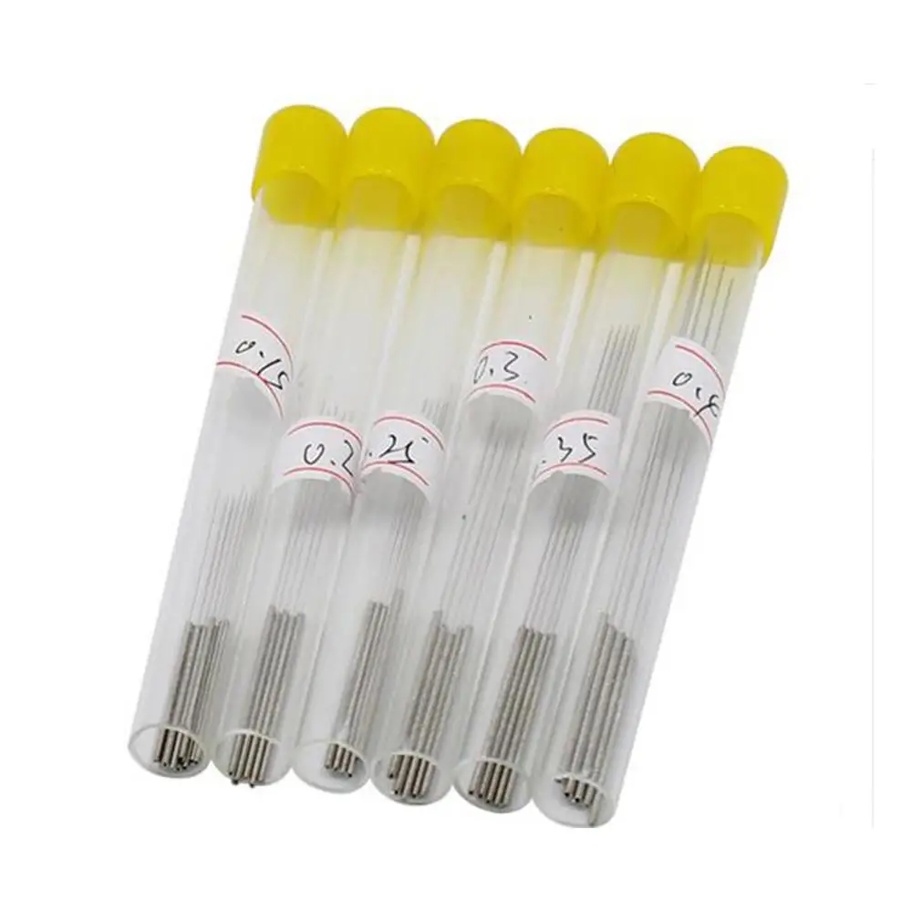 3D принтеры игла для очистки Нержавеющая сталь форсунки 0 2/0 25/0 3/0 35/0 4/0 5/0 6/0 75 мм 5