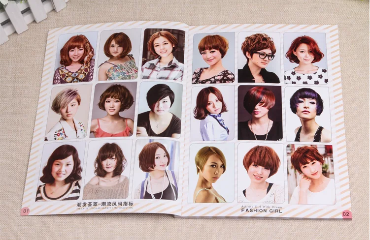 600 типов книга для дизайна парикмахерских журнала по косметике | Канцтовары офиса