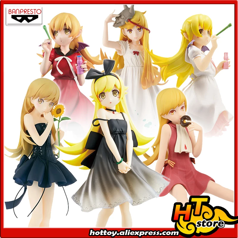 

100% Оригинальные Коллекционные Фигурки Banpresto EXQ ESPRESTO-Shinobu Oshino из серии Nisio Isin Anime Project Monogatari