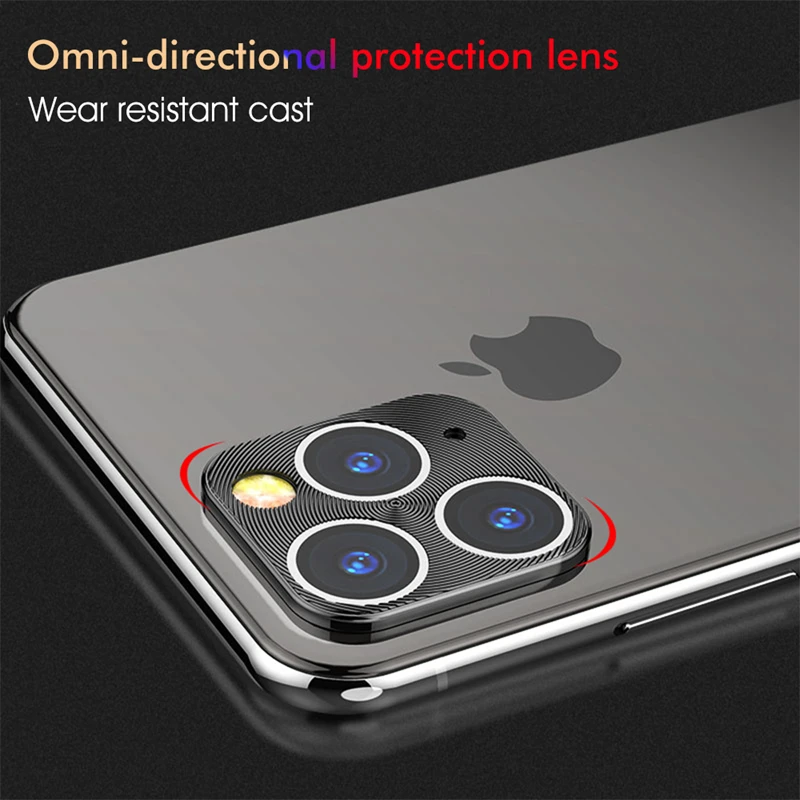 Защитное металлическое кольцо для объектива камеры iPhone 11 2019 6 1 дюйма защитный