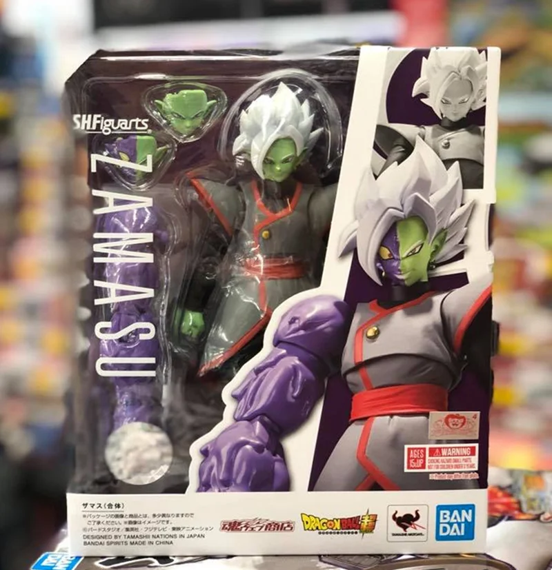 WSTXBD оригинальная Bandai Dragon Ball Z DBZ shf розовая черная Goku Zamasu экшн-фигурка экшн-фигура игрушки фигурные игрушки Brinquedos