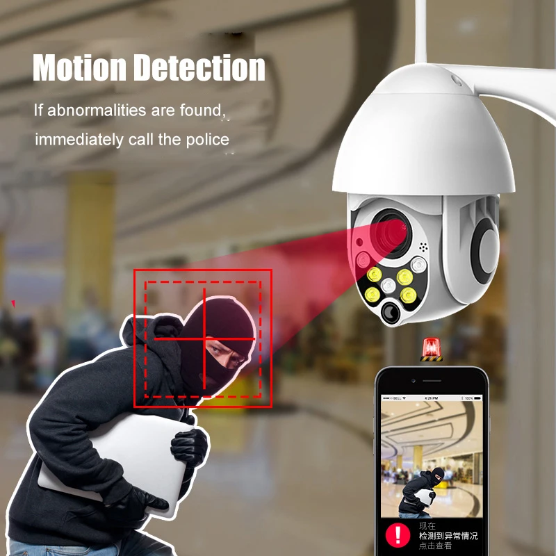 IP камера скоростные Купольные Камеры видеонаблюдения s Водонепроницаемая 4X