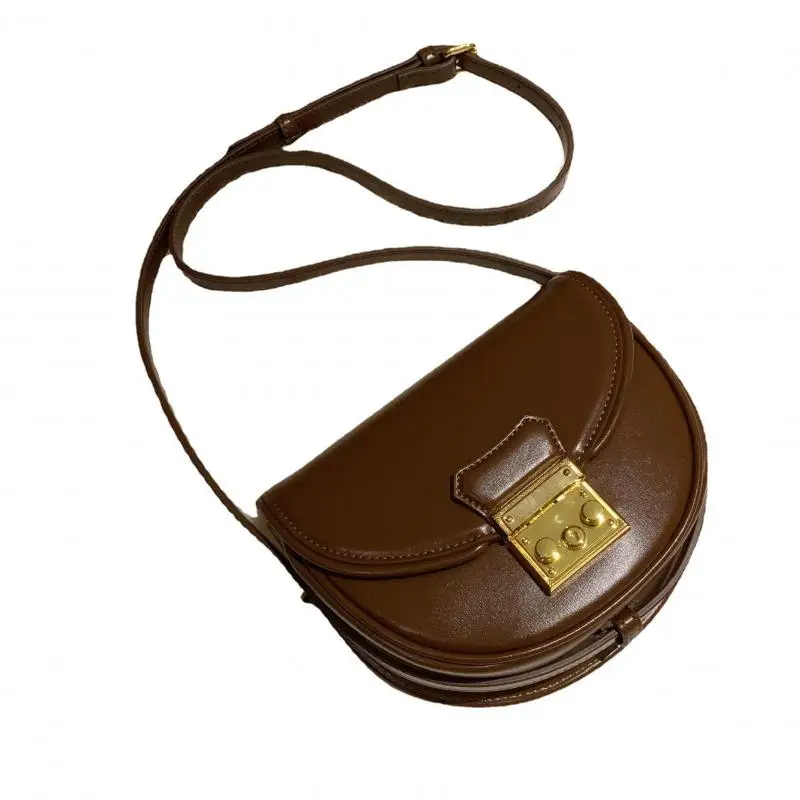 

High-quality Underarm Bag Women Autumn/winter 2021 New Wild Lady Retro Crossbody Saddle Bag Female Bag Luxury