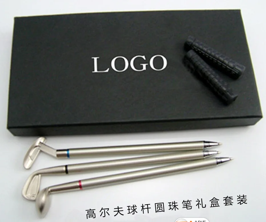 

Golf Club Metal Pen Advertising Promotion Creative Office Stationery Ballpoint Pen