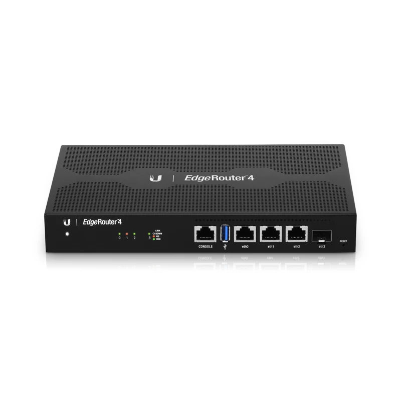 Ubiquiti EdgeMAX EdgeRouter ER 4 усовершенствованный высокопроизводительный маршрутизатор