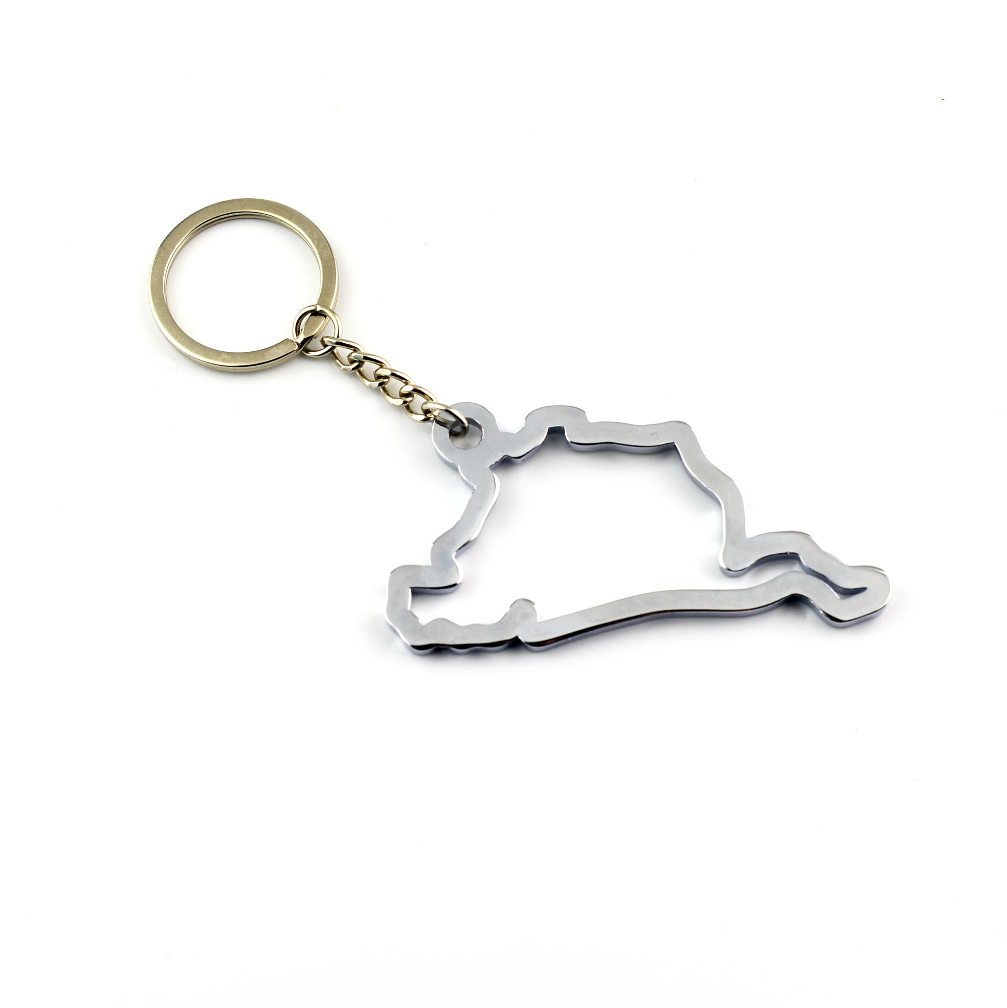 1pc Car Key Ring Nurburgring North Track Raceway Green Hell Alloy Keychain Auto Styling Pendant Кулон для брелоків |