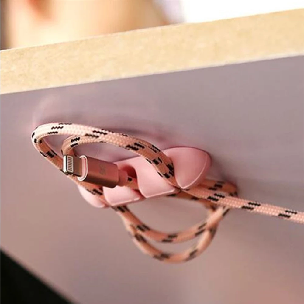 Творческий Силиконовые скрепленная проволокой 2 пачки простой пасты настольных