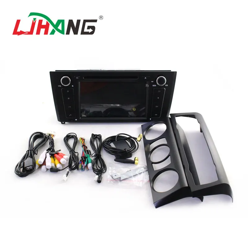 LJHANG 1 Din Andorid 10 автомобильный dvd плеер для BMW серия E81/E82/E88 2004 2011 GPS Navi Радио стерео