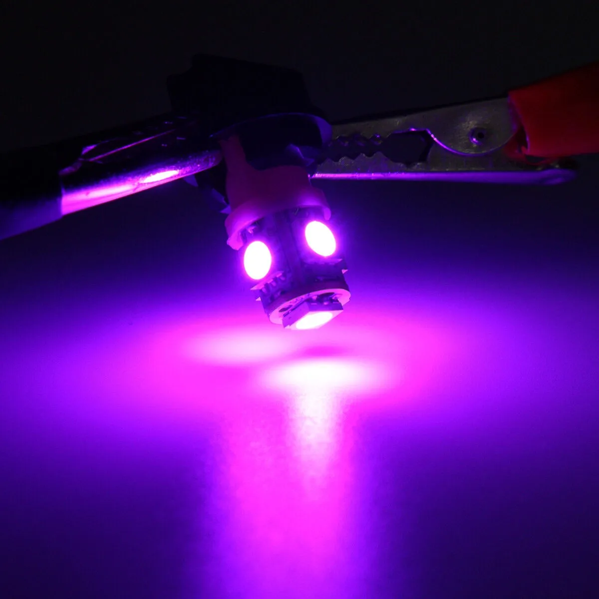 

10 шт., светодиодные лампы 12 В 5050SMD