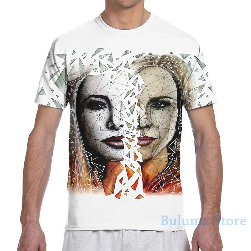 Мужская и женская футболка с принтом дом где опасна|Мужские футболки| |