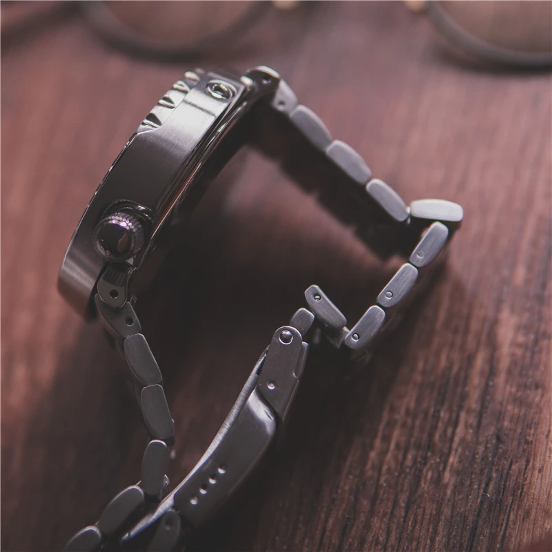 

Proxima Luxury Brand SBBN031Men's Automatic Watch NH35 Blue Dial Rotating Sapphire Men Mechanical Diver Wristwatch 300M SS Strap