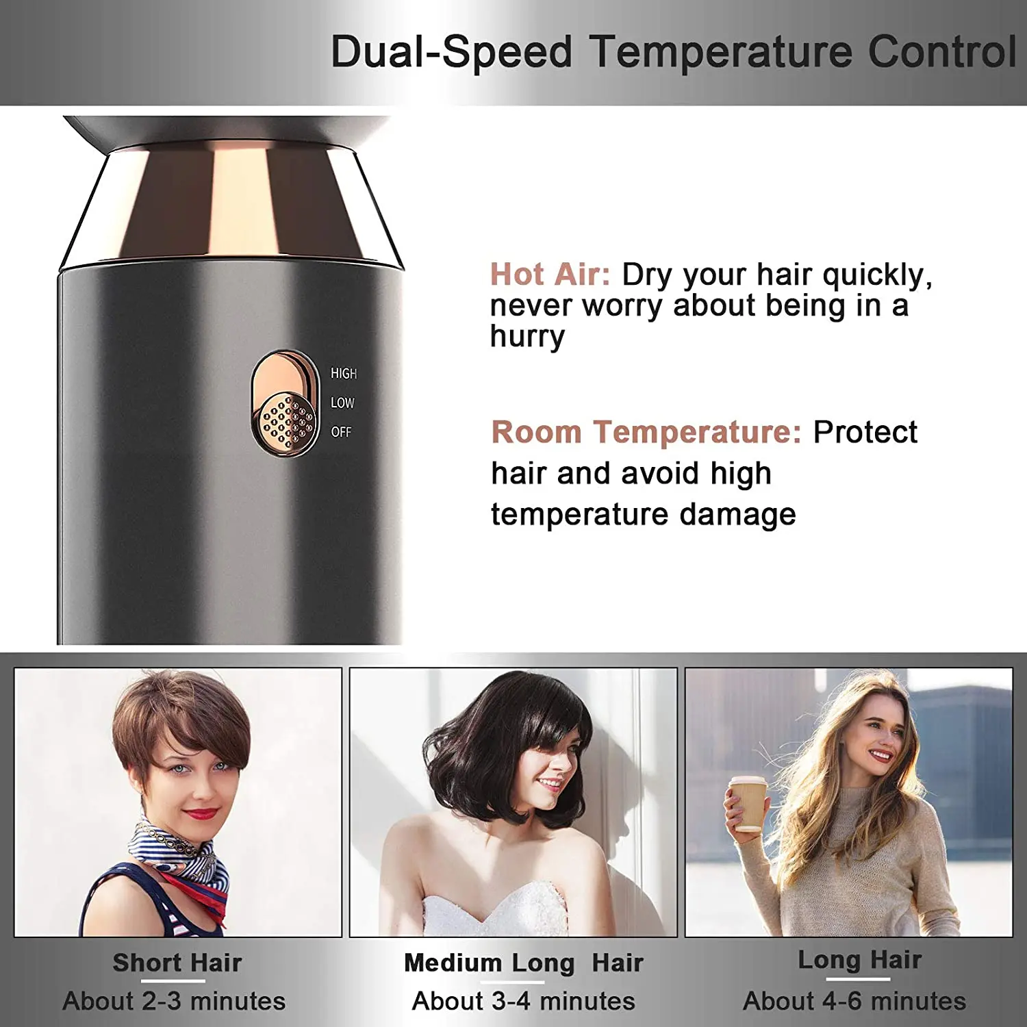 

Salon Hair Dryers Hair Care Styling Tools Mini Travel Professional One Step Portable Hair Dryer Dryers Hair Fast Heating