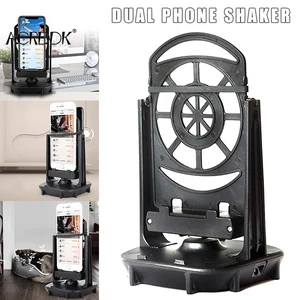 mobile phone shaker for two phones automatic shake step earning swing device fl free global shipping