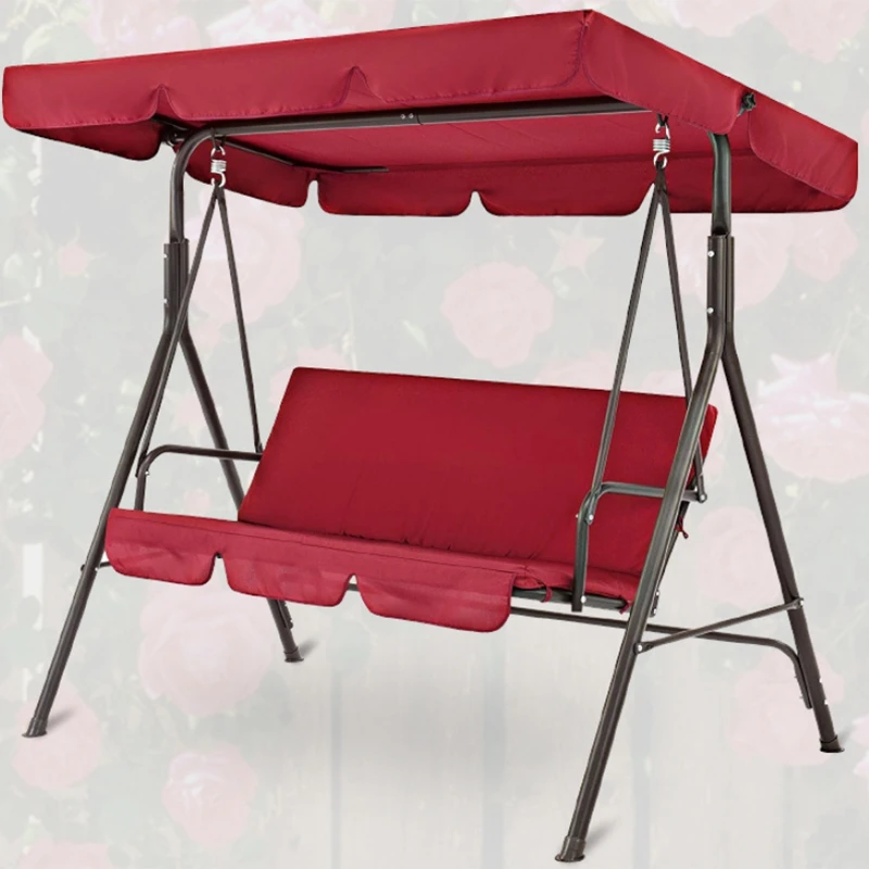 

Terrace Swing Chair Universal Garden Chair Dustproof 3-Seater Outdoor Cover