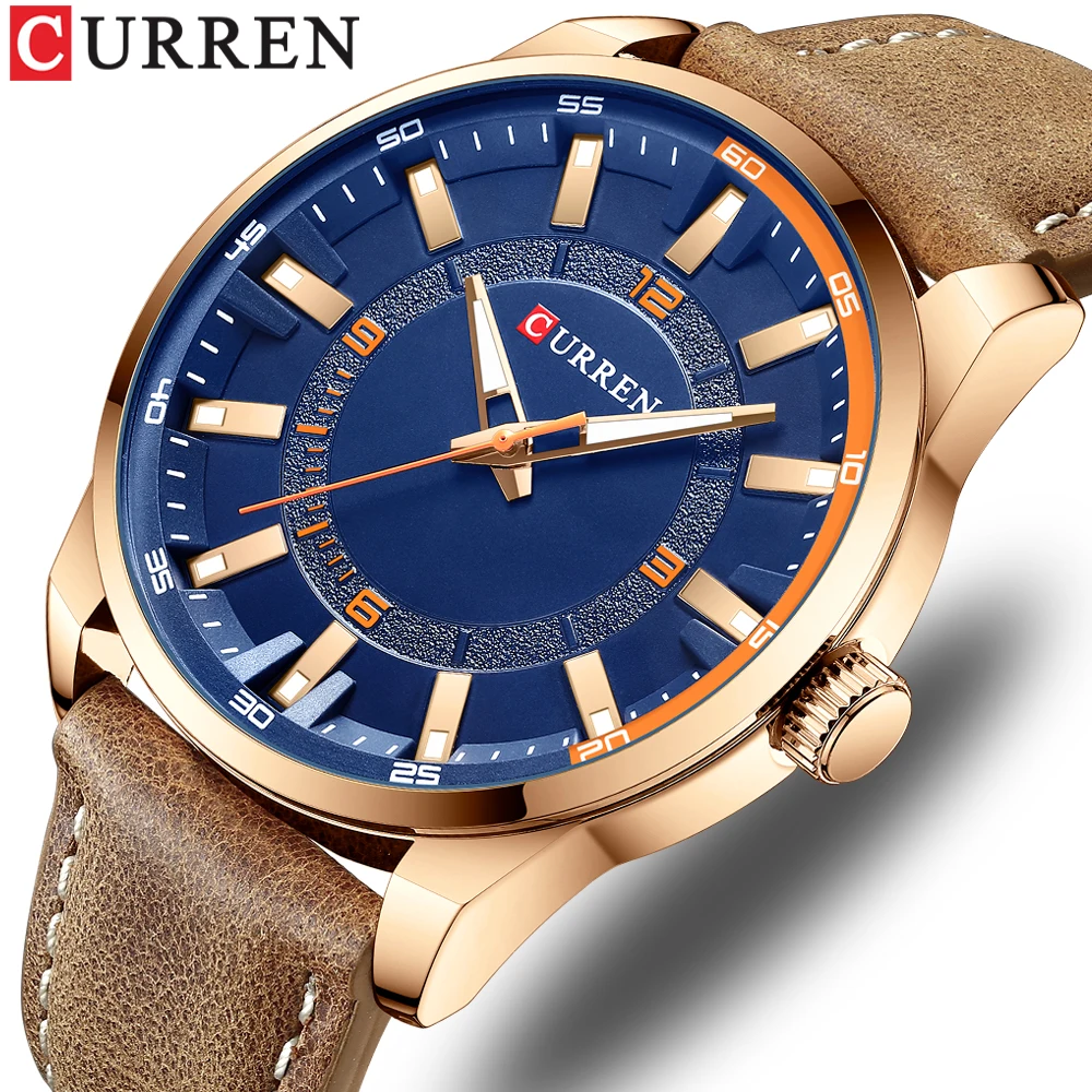 

CURREN Brand New Watch Men Luxury Waterproof Quartz Wristwatch Watch For Men Reloj Hombre Montre Homme Relogios Masculinos 2022