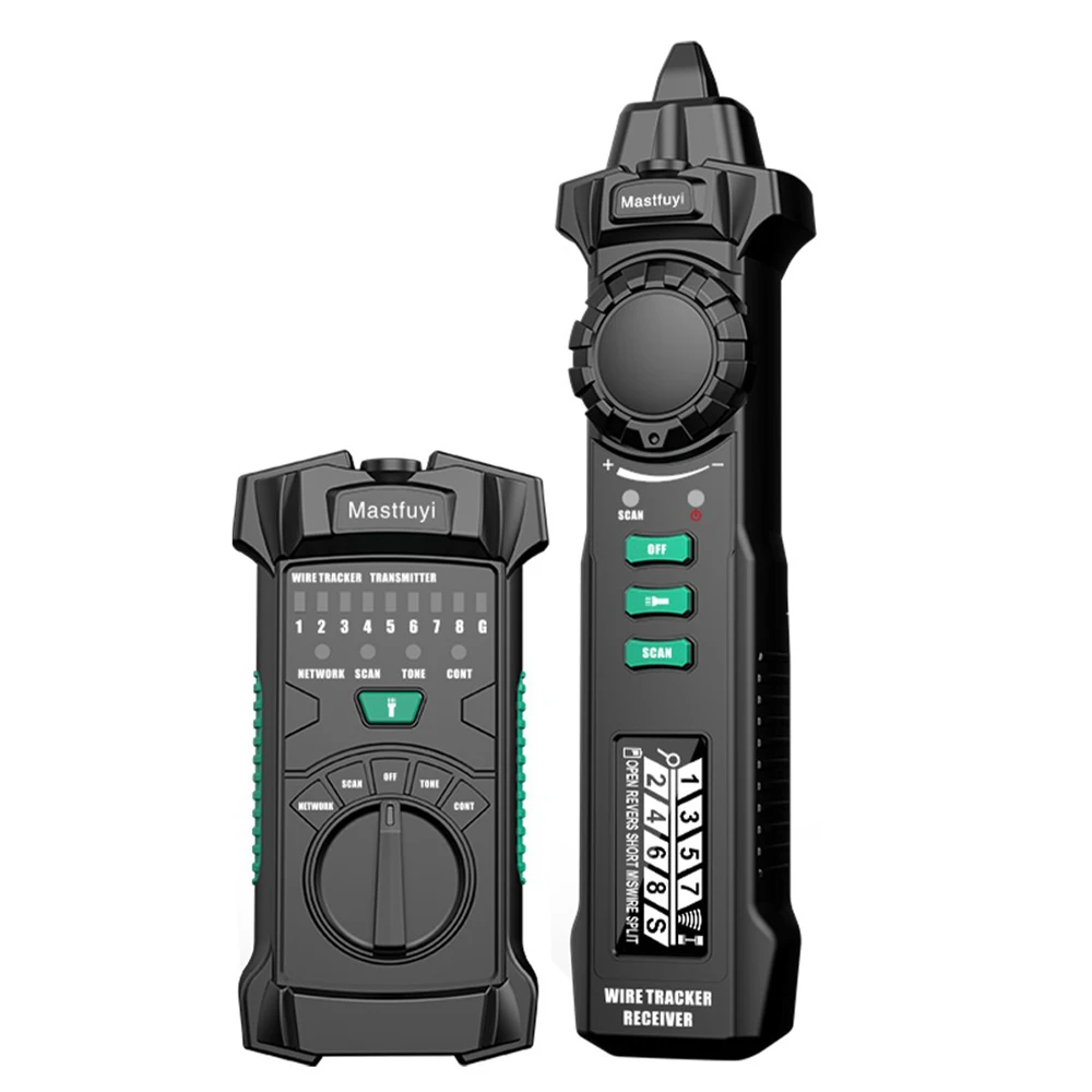 

Lan Cable POE Wire Checker FY8172 Digital LCD Cat5 Cat6 Test Telephone Network Wire Tracker RJ45 RJ11 Toner Tool