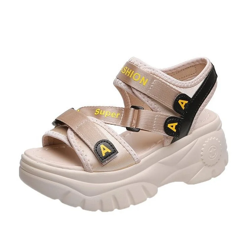 

Ladies Sandals Fashion Shoes Platform Sandals Platform Ladies Platform High Heel Sandals Women 2020 Velcro Sandals