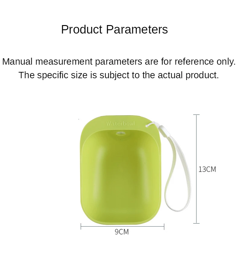

1/2pcs Pet outdoor water feeder portable dog waterer portable dog waterer dog drinking bottle puppy accessories cat accessories