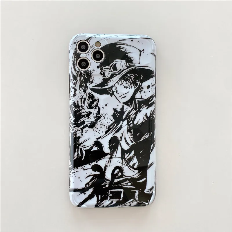 

For iphone 11Pro Case,ONE PIECE Roronoa Zoro Drawing Case For Iphone 11 Case,TPU Back Protective Phone Cover For Iphone 11Pro