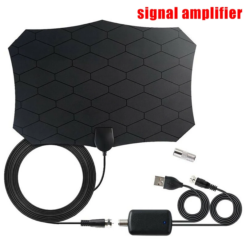 Антенна 960 Миля Диапазон Крытый с усилителем телевидения цифровой 1080P HDTV 4K