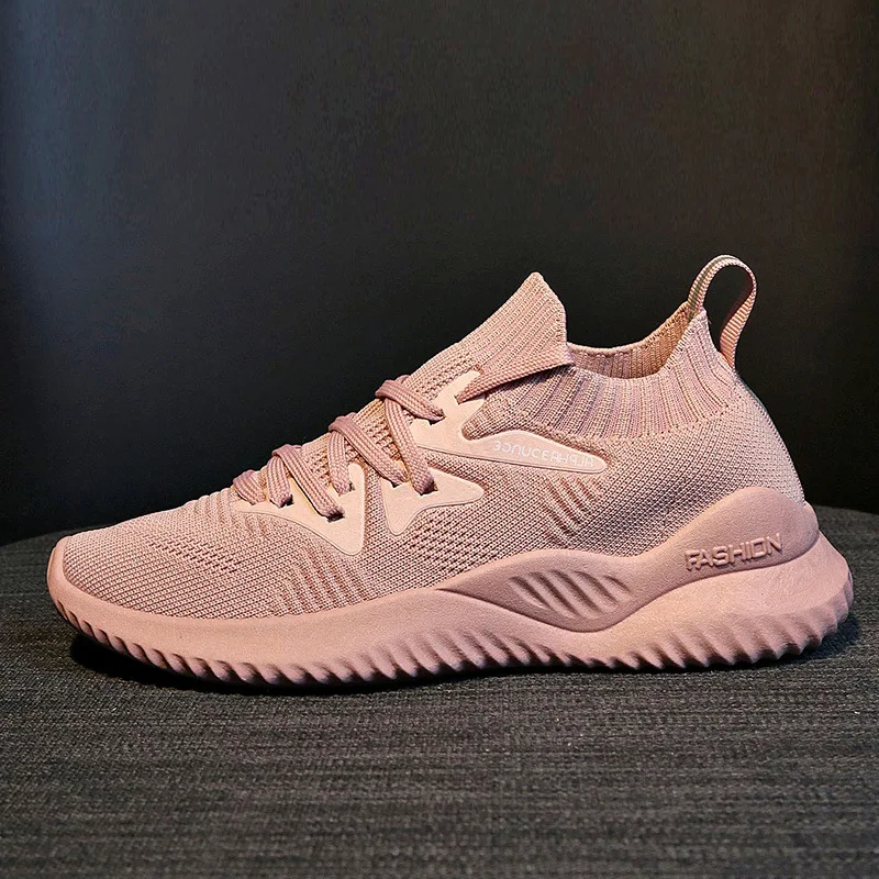 

2021 Women's Shoes European and American Fashion Casual Flying Socks Shoes Breathable Sneakers